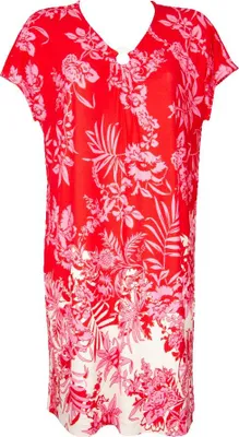 Immagine prodotto di Abito donna RAGNO manica kimono calata motivo davanti con anello misto viscosa articolo DN34DI, 6 - SESTA, Viscosa 96%,Spandex 4%
