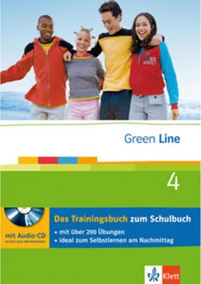 Immagine prodotto di Green Line 4. Neubearbeitung. Das Trainingsbuch 8. Klasse. Mit Audio-CD. Gymnasium