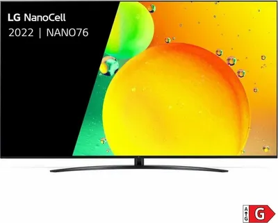 Produktbild von LG NanoCell 65NANO766QA, 165,1 cm (65"), 3840 x 2160 Pixel, NanoCell, Smart-TV, WLAN, Schwarz