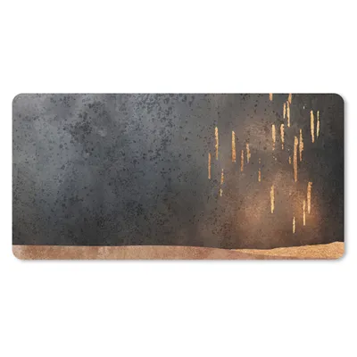Produktbild von MuchoWow® Mauspad Mousepad Abstrakt - Gold - Design 60x30 cm - Mousepads - Maus Mat - Pad - Mausunterlage - Nachhaltig