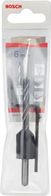 Zdjęcie produktu dla Bosch 2 608 596 393, Wiertarka, Wiertło spiralne, 6 mm, 90 mm, Drewno, 1,6 cm
