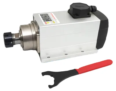 Productafbeelding van Spindelmotor, 4,5 kW vermogen, zeer nauwkeurige prestaties. Alleen de spindel
