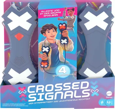 Produktbild von Mattel Games Crossed Signals, Aktionsspiel, Kinderspiel ab 8 J.