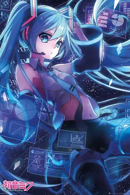 Obrázok produktu pre Hatsune Miku Poster Screen 91,5 x 61 cm