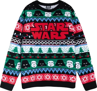 Produktbild von Star Wars - Pullover für Herren, weihnachtliches Design NS9083 (XXL) (Bunt)