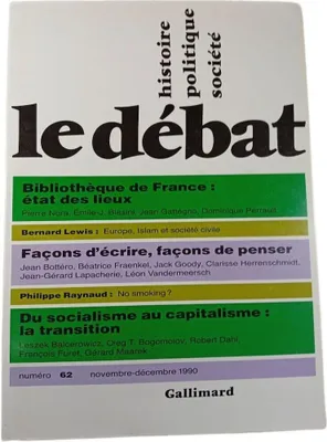 Image de Le débat n°62