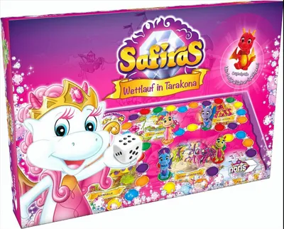 Produktbild von Noris Spiele Safiras - Wettlauf in Tarakona; 606011495