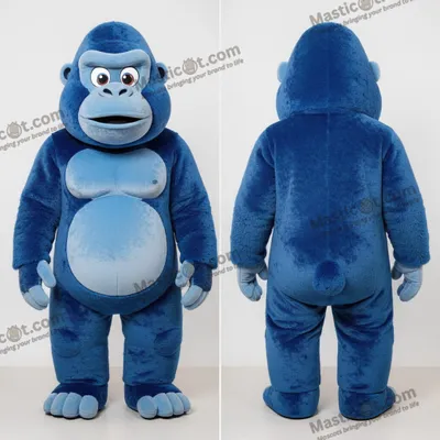 Imagen del producto de Mascota MASTICOT gorila azul divertida