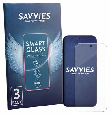 Produktbild von 3x Savvies Schutzglas Folie für Oppo Reno 16 F 9H Panzer Schutzfolie Glas Displayschutz klar transparent