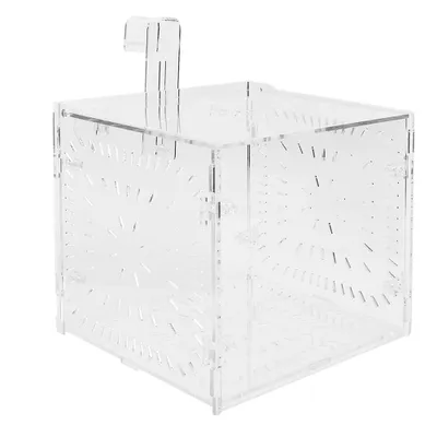 Zdjęcie produktu dla Skrzynka izolacyjna Sämlinge Inkubation Reproduktion do akwarium dla ryb (15x15x15 cm)
