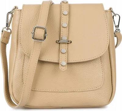 Produktbild von Damen Lederhandtasche, elegante kleine Retro-Umhängetasche mit Überschlag