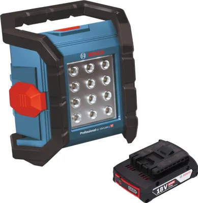 Produktbild von Bosch GLI 18V-1200 C Professional Akku Baustrahler 18 V 1200 lm + 1x Akku 2,0 Ah - ohne Ladegerät