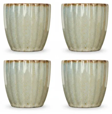 Productafbeelding van Cosy & Trendy Koffiekopjes  - Astera Ocean Crème - 240 ml - 4 Stuks