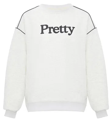Produktbild von CALEY  Damen Sweatshirt - Weiss, XS/S