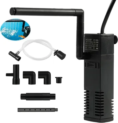 Produktbild von Aquariumfilter bis 20 l, 3-in-1, Wasserreinigung, für Aquarien