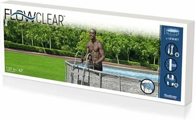 Obrázek produktu pro Bazénový žebřík Bestway Flowclear se 4 schůdky 107 cm