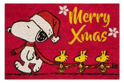 Zdjęcie produktu dla Mata podłogowa Excelsa "Peanuts" - Boże Narodzenie, kokos, 60Xh1,5X40 cm, wzór "Bunt"