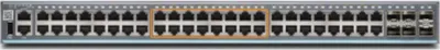 Immagine prodotto di Switch di rete Juniper EX2300-48MP gestito Gigabit Ethernet (10/100/1000) Power over Ethernet (PoE) 1U