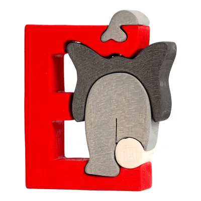 Image de Faune Alphabet lettre E éléphant
