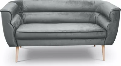 Produktbild von BETTSO Doppelsofa im skandinavischen Stil MARO 2  MG2241 Grau