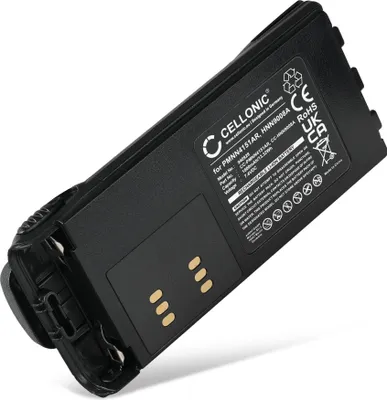 Produktbild von CELLONIC 1x Akku für Funkgerät Kompatibel mit Motorola GP340, GP380, GP360, PMNN4151AR - (1800mAh, 7.4V)
