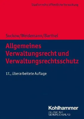 Produktbild von Allgemeines Verwaltungsrecht und Verwaltungsrechtsschutz