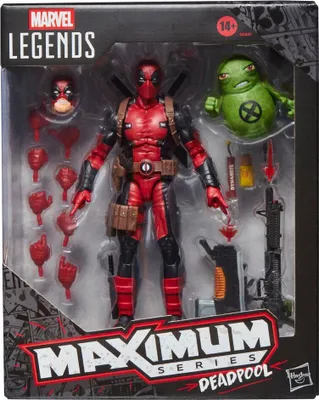 Produktbild von Deadpool-Figur, 15 cm, Marvel Legends Maximum Series
