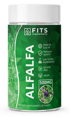 Image de Alfalfa, 500 mg, 30 comprimés