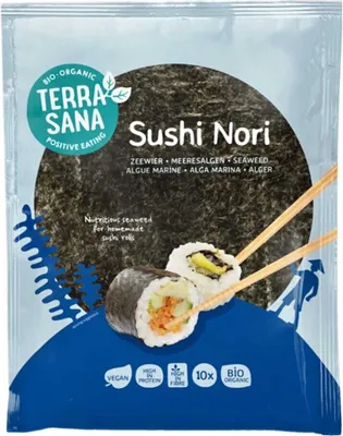Produktbild von TERRASANA Sushi Nori  25g