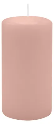 Produktbild von Stumpenkerzen 100 x Ø 60 mm, Taupe Rose, 12 Stück