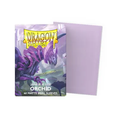 Produktbild von Dragon Shield Japanische Größe Dual Matte Sleeves - Orchidee (60 Sleeves)