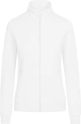 Produktbild von EXCD Sweatjacke Plus Size Damen, Weiß, XXXL