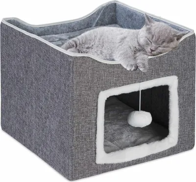 Produktbild von Zusammenklappbare Katzentoilette in Grau