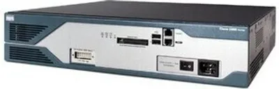 Produktbild von Cisco 2821, 10, 100, 1000 Mbit/Sek, ADSL (RJ-11), HDSL, IEEE 802.3, IOS, 3DES, DES, WPA-AES