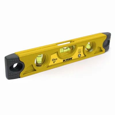 Image de Ironside 152-218 Torpedo Wasserwaage 3 Libellen, gelb