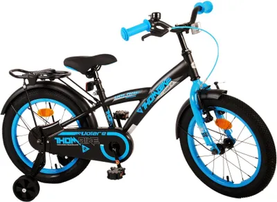 Produktbild von Volare Thombike Kinderfahrrad - Jungen - 16 Zoll - Schwarz Blau