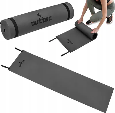 Obrázok produktu pre Outtec® karimatka na spanie, turistická karimatka, karimatka do stanu, karimatka na spanie - 180x50 cm - pre outdoor, stan, kempovanie, turistiku, piknik - penová karimatka