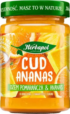 Produktbild von Dżem HRBPL, Ananasgeschmack, 280 g