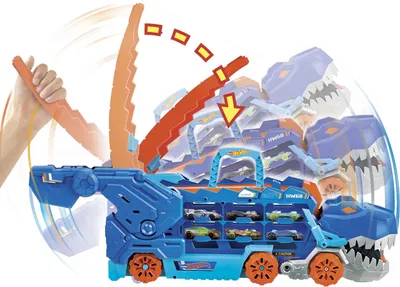 Obrázek produktu pro Hot Wheels City HNG50, Sada vozidla a trati, 4 rok/roky, AAA, Plast, Vícebarevný