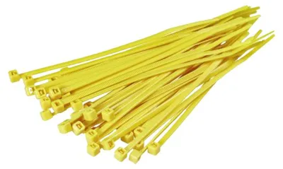 Obrázek produktu pro Stahovací pásky 150 x 3,6 mm žluté 100 ks.