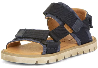 Produktbild von Froddo Ke Flash Kinder Sandalen mit Lederfutter Dunkelblau (Dark Blue), G3150259-6 - Gr. 38