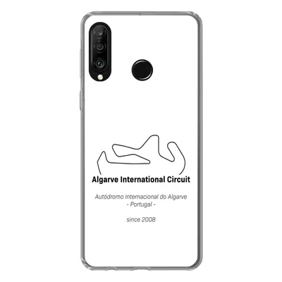 Produktbild von MuchoWow® Handyhülle Schutzhülle Hülle für Huawei P30 Lite Formel 1 - Portimao - Rennstrecke Silikon Softcase Handy Hülle - Handyhülle