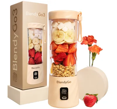 Obrázok produktu pre Originálny 3-šálkový mixér Blendygo - bezdrôtový, výkonný a tichý