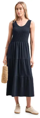 Produktbild von Street One Midi-Kleid mit Smok-Oberteil deep Blue 44