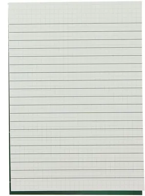 Produktbild von Briefblock A5 50 Blatt blanko 70g/qm holzfrei weiß Packung mit 10 Stück