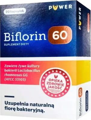 Produktbild von BIFLORIN LGG 60 probiotisches Pulver 20 Kapseln