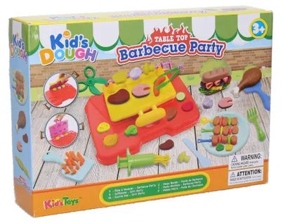 Image de Ensemble d'art de préparation de barbecue en pâte à modeler