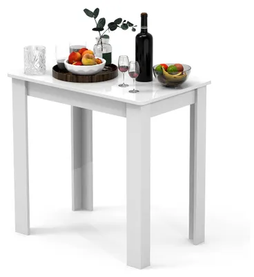Produktbild von Esstisch aus Holz | H. 76 x B. 80 x T. 50 cm | Küchentisch