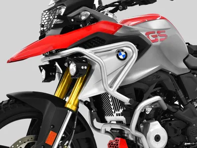 Produktbild von ZIEGER Sturzbügel Verkleidung kompatibel mit BMW G 310 GS silber