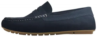 Immagine prodotto di Marc O'Polo Moccassin Scarpe da donna Scarpe basse Mocassini Slipper Blu Tempo libero, Numero di scarpe: 40 EU